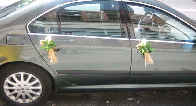 decoracion coche boda